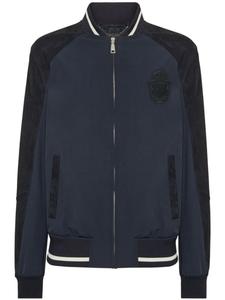 Куртка с вышитым логотипом Billionaire, синий