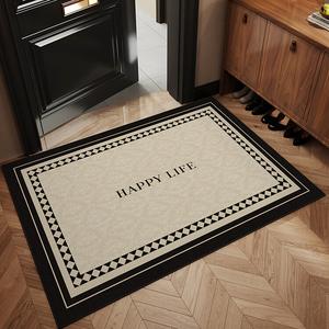 Budis Ковер 100х140 см для прихожей в китайском стиле, грязеотталкивающий, нескользящий, износостойкий