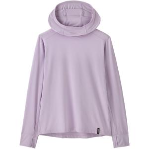 Шелковая толстовка Capilene для девочек Patagonia, Foxglove Purple