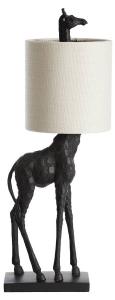 Настольная лампа Light & Living GIRAFFE, черный - пластик - 20 x 68 x 28 см