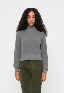 Джемпер Noisy May NMDARA HIGH NECK , Medium Grey Melange/Mottled Grey