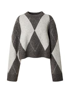 Тонкий вязаный свитер EDITED Sweater Doro, темно-серый