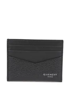Кожаный картхолдер Givenchy, черный