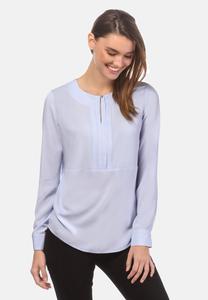 Блуза Vincenzo Boretti gerade geschnitten, цвет eisblau