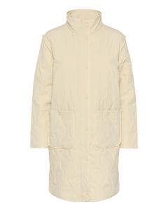 SAINT TROPEZ Демисезонное пальто 'Ollie' в светло-бежевом цвете