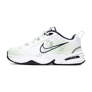 Nike Кроссовки Air Monarch 4 с нескользящим и износостойким покрытием, низкие, массивные, унисекс, зеленые