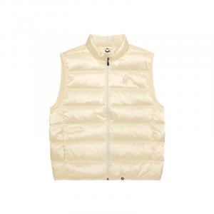 Aape Куртка-жилет стёганая с нашивкой логотипа, Ecru IVX