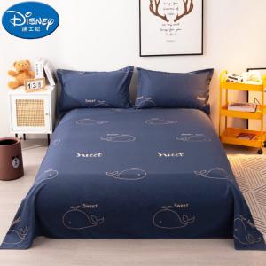 Disney Простыня 160х230 см, хлопок, цвет Blue Dolphin