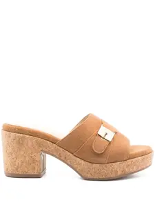 Босоножки Ophelia на платформе Scholl, коричневый