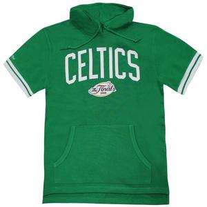 Мужская футболка с капюшоном Mitchell & Ness Boston Celtics NBA French Terry Mitchell And Ness, зеленый