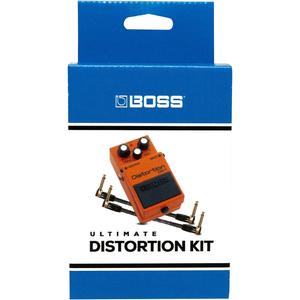 Промо-пакет педали эффектов дисторшн BOSS DS-1 и двух 6-дюймовых соединительных кабелей