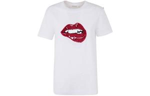 SportMax Футболка Women's White Crew Neck Moderate Straight Fit