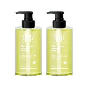 Мужской гель для душа Cool Fragrance ароматный очищающий увлажняющий глубокое очищение освежающий 500мл/бутылка SIVSAZ