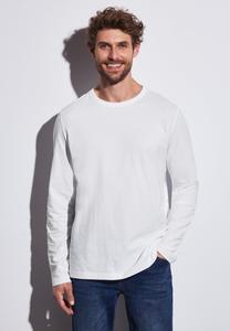 Топ Street One MEN Long sleeved top, Weiß/White