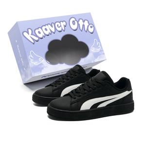 Износостойкие дышащие низкие кроссовки для скейтбординга унисекс KAAVER OTTO, Blue White