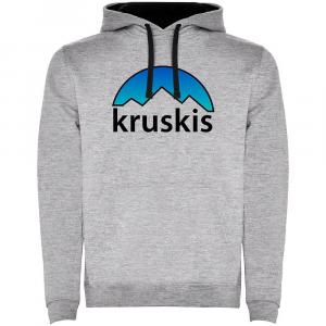 Худи Kruskis Mountain Silhouette Two-Colour, серый