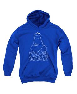 Толстовка Youth Touch Cookie Pull Over Hoodie Sesame Street, Medium blue