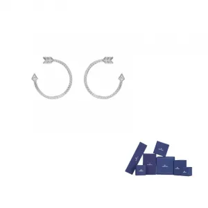 Swarovski Серьги Idyllia из синтетического фианита унисекс белые