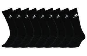 Носки до колена унисекс adidas, Черный, 3 двойные упаковки