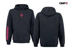 Толстовка с капюшоном President Cross, черный