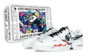 Nike Кроссовки для скейтбординга Court Vision 1, мужские, низкие, черно-красные