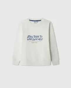 Детская толстовка Keanon Pepe Jeans, светло-бежевый