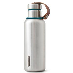Термос Insulated Bottle, нержавеющая сталь, ручка из искусственной кожи, 500 мл Black+Blum, синий