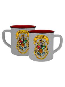 Кружка HP Hogwarts Crest, эмалированная, 400 мл, серая - 400 мл Geda Labels