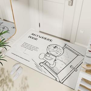 Dajiang Ковер 45x75 см для прихожей Doraemon IP Co-Branded, с ручной росписью, противоскользящий