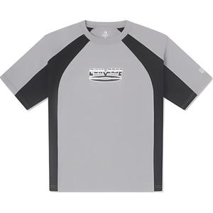 Футболка мужская серая/черная Converse