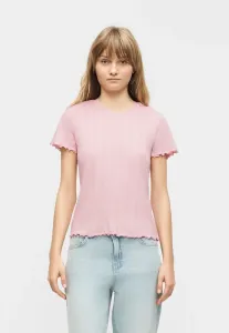 Футболка базового кроя с круглым вырезом pcmarie Pieces, Roseate Spoonbill