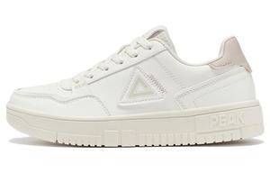 Скейтбординговые туфли женские низкие парусиновые белые Peak