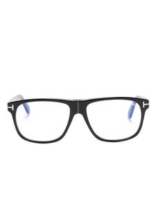 TOM FORD Eyewear очки в D-образной оправе, черный