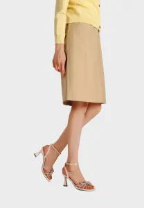 Сандалии на каблуке Queen Helena, Champagne