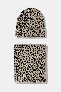 Детская шапка и шарф, комплект из 2 шт. Guess, бежевый