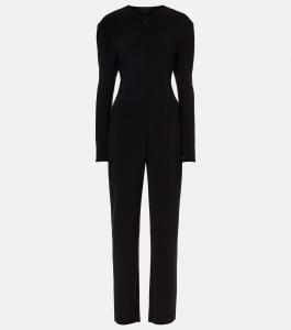 Комбинезон на молнии Norma Kamali, черный