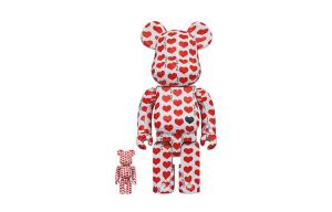 BE@RBRICK Bearbrick усилитель белое сердце
