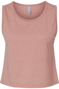 Next Level Женский фестивальный укороченный топ, цвет desert pink