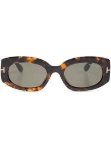 Солнцезащитные очки TOM FORD Eyewear Cielle, коричневый