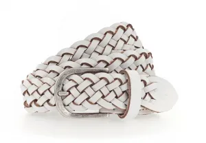 Плетеный ремень Tamaris, индивидуально регулируемый, белый