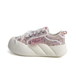 Низкие женские кроссовки City camel, Pink