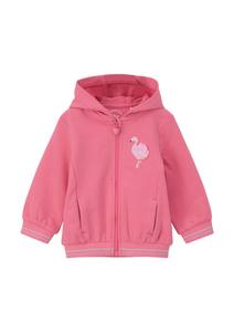 s.Oliver Худи на молнии в розовом цвете
