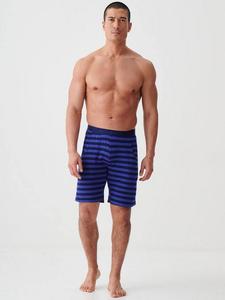 Бамбуковые шорты для отдыха British Boxers, Royal Blue/Navy