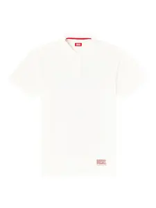 Поло с короткими рукавами и вышивкой Joshua-D-Core Diesel, белый