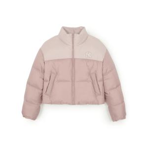 Пуховик New York Yankees женский MLB, сиреневый