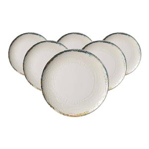 Обеденные тарелки Alfonso бежевые, диаметр 26 см, набор из 6 штук Ritzenhoff Breker, бежевый