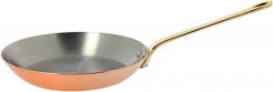 Медная сковорода INOCUIVRE с латунной ручкой De Buyer - 20 см - 6450.20
