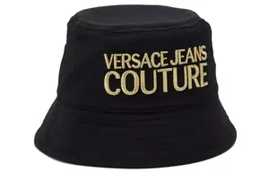 Logo Bucket Hat VERSACE JEANS COUTURE, черный