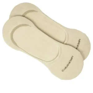 Носки/Короткие носки, 2 шт. Calvin Klein, бежевый