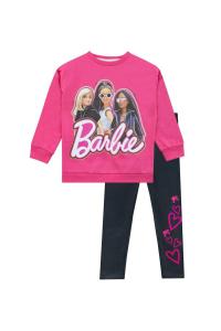 Комплект одежды из толстовки и леггинсов Barbie, розовый